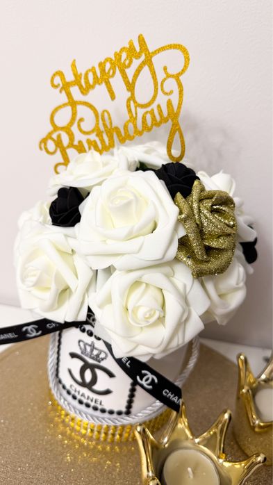 Flower Box Glamour urodziny nowy