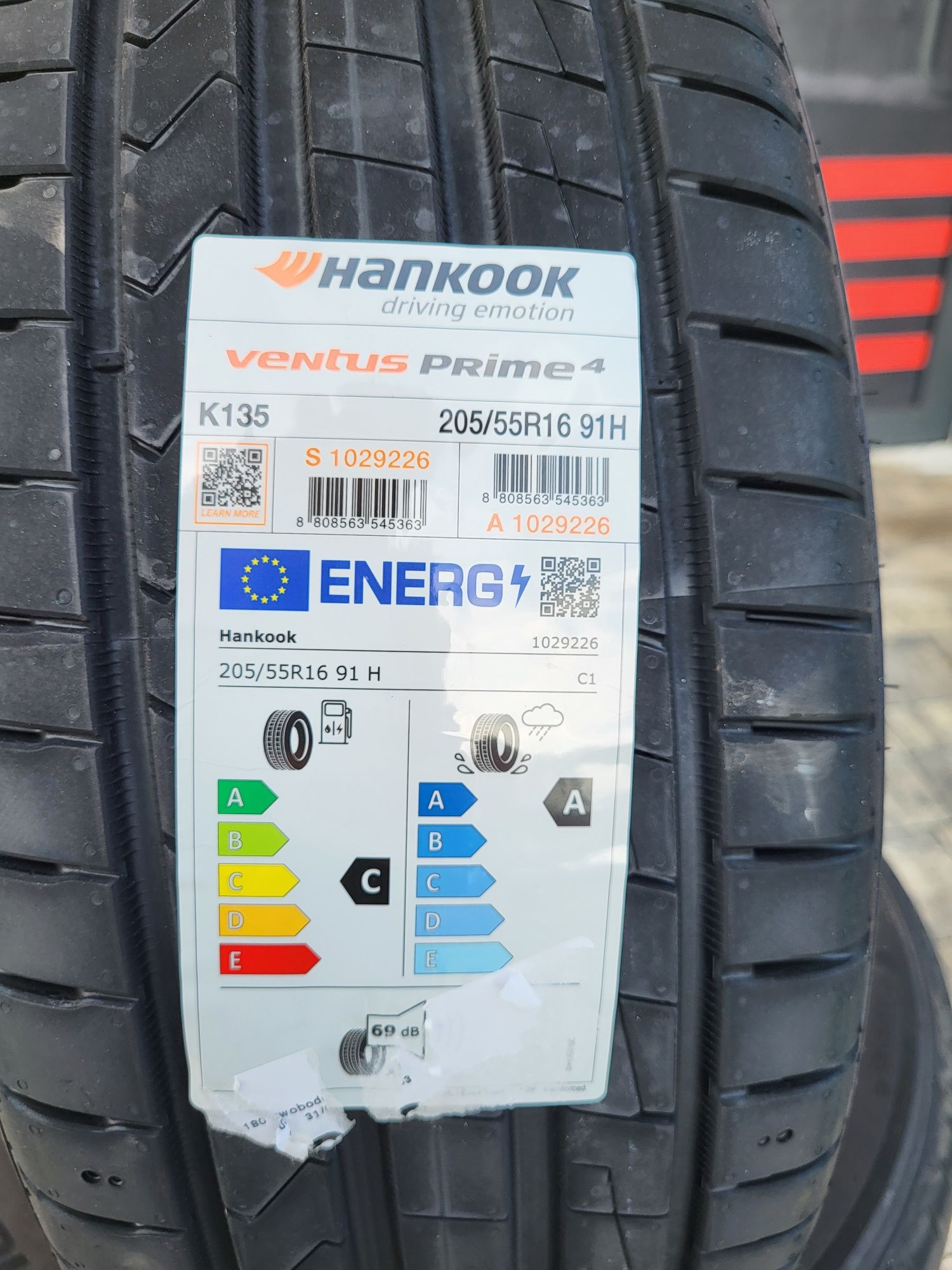 Opony LATO 205/55R16 91H Hankook Ventus Prime 4 RANT Świeże!