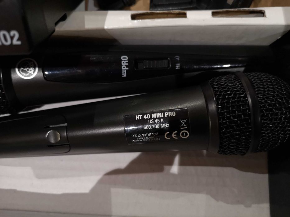 Zestaw mikrofonów bezprzewodowych AKG