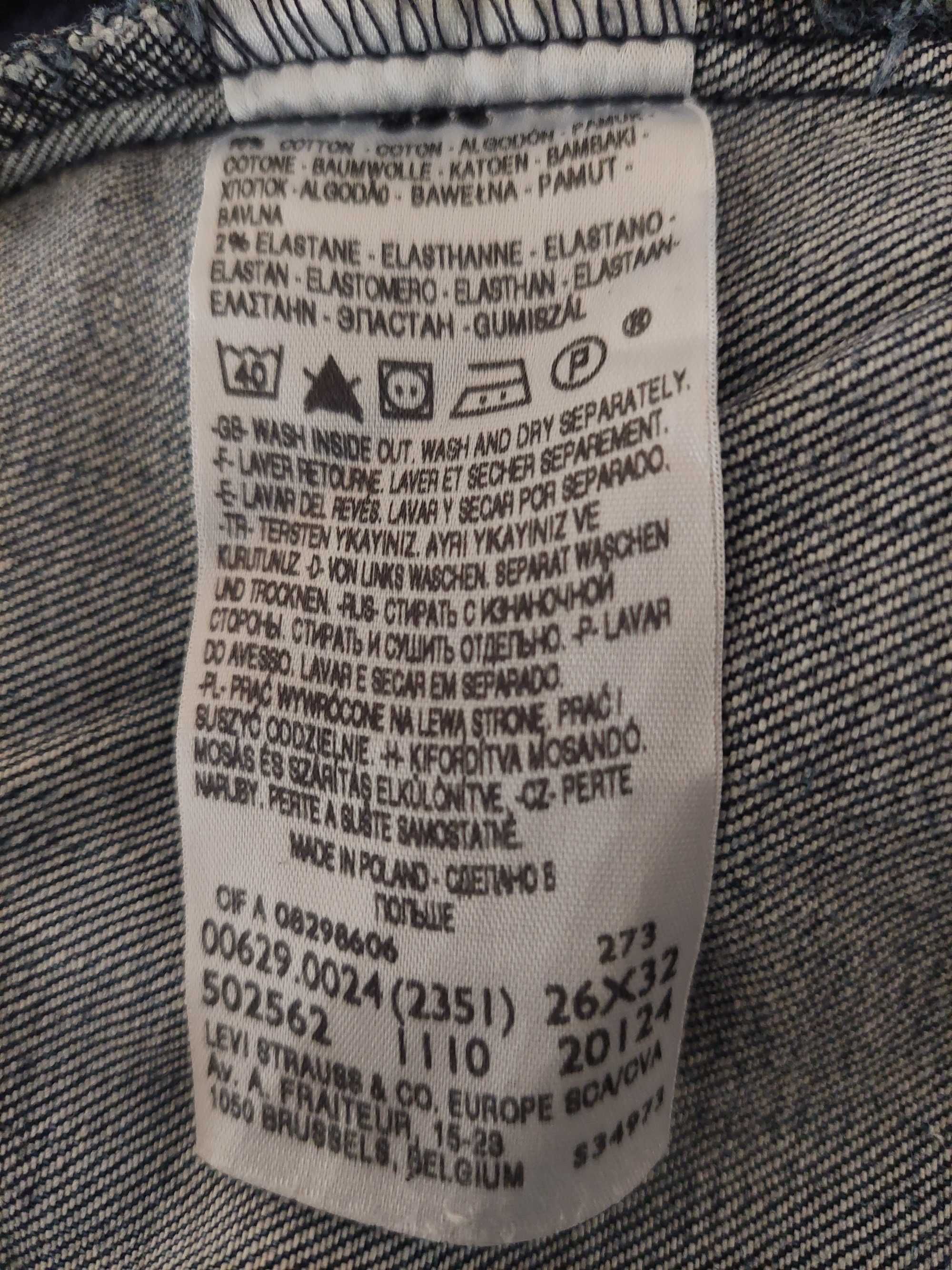 Calças de ganga da Levi's - Tamanho L26/W32