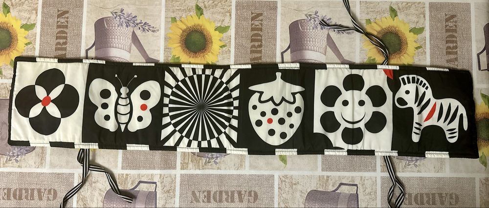 Книжка-бортик контрастна для немовлят