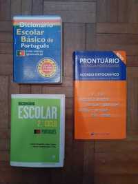 dicionários escolares