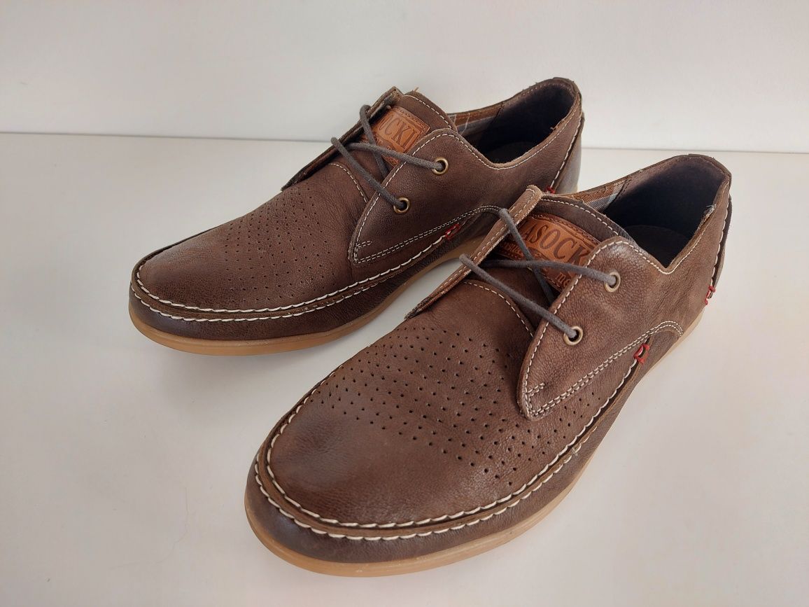 Buty męskie skórzane Lasocki w rozmiarze 41