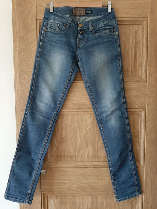 Spodnie jeansy biodrowe