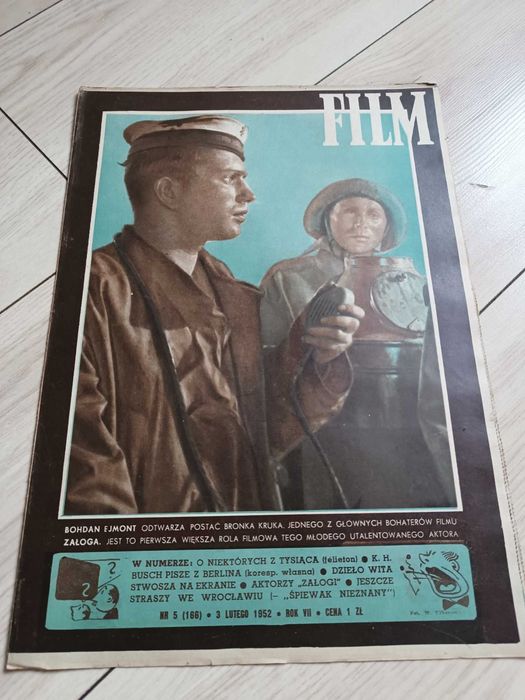 Stare czasopismo Film 1952 nr 5 (166)