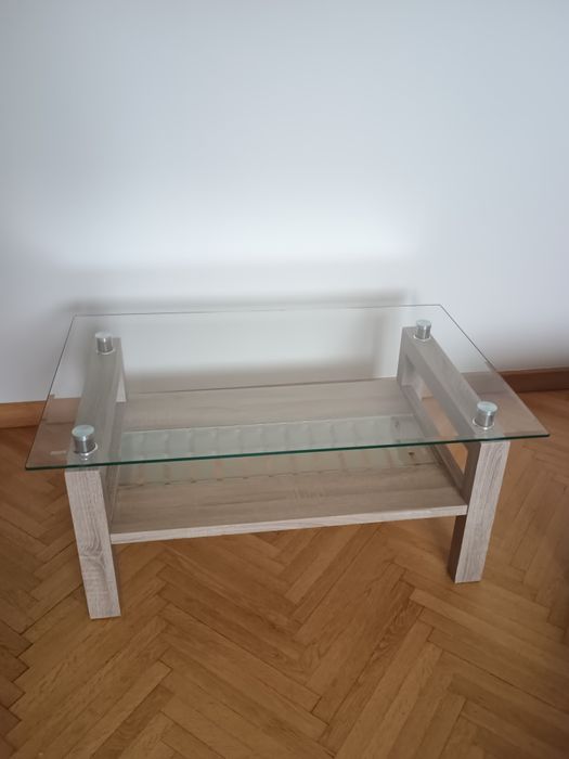 Stolik kawowy jasny dąb