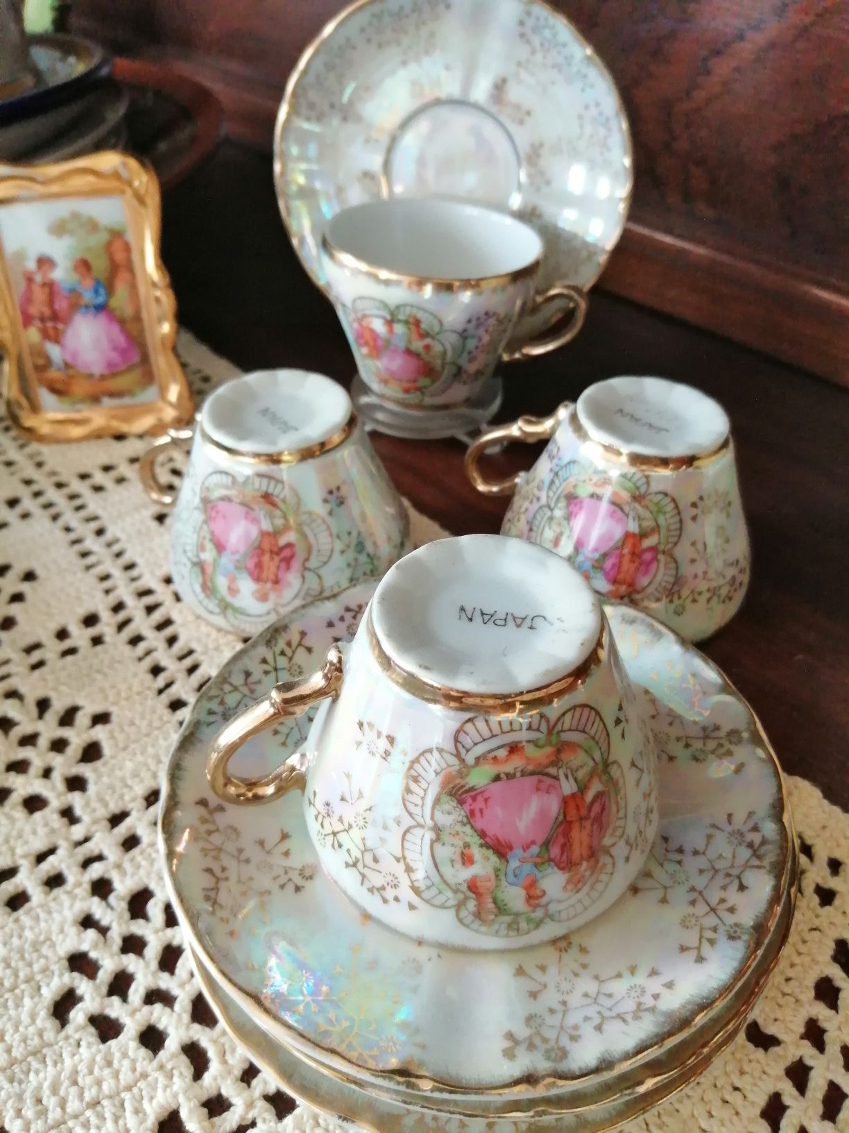 Chavenas de café porcelana japonesa lo