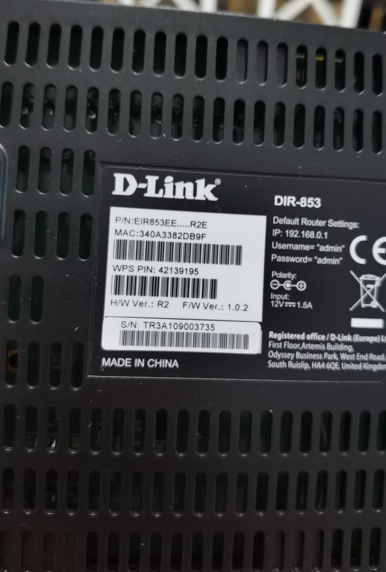 D-link ac1300 router