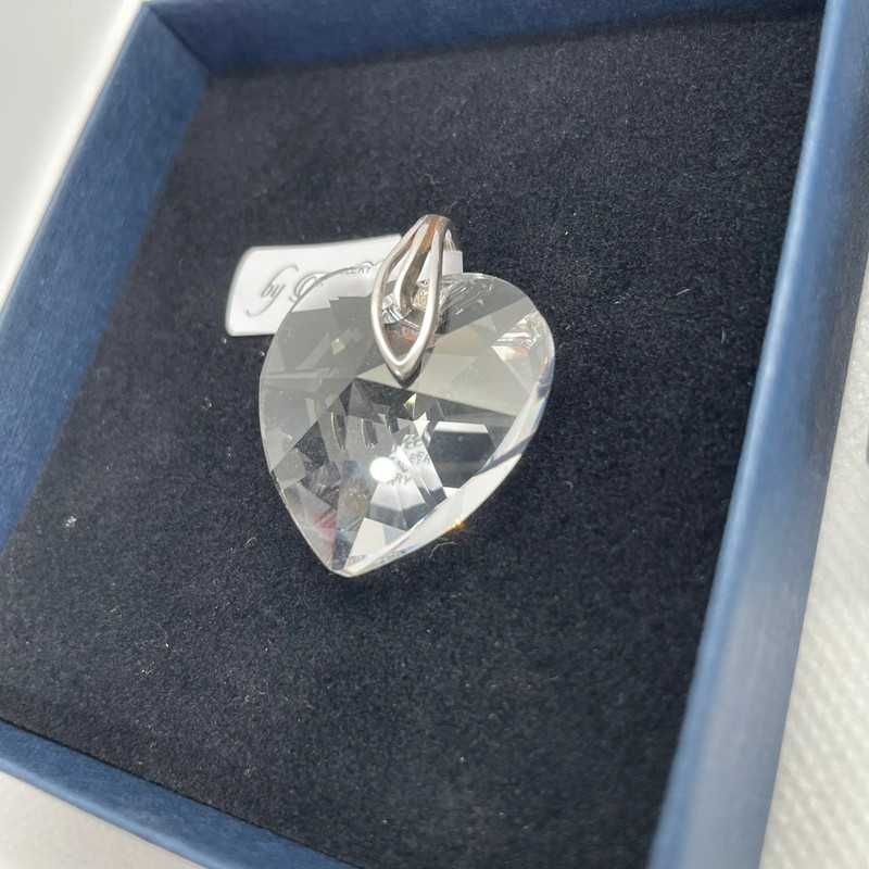 Zawieszka z kryształem Swarovskiego Heart Crystal | byKitek