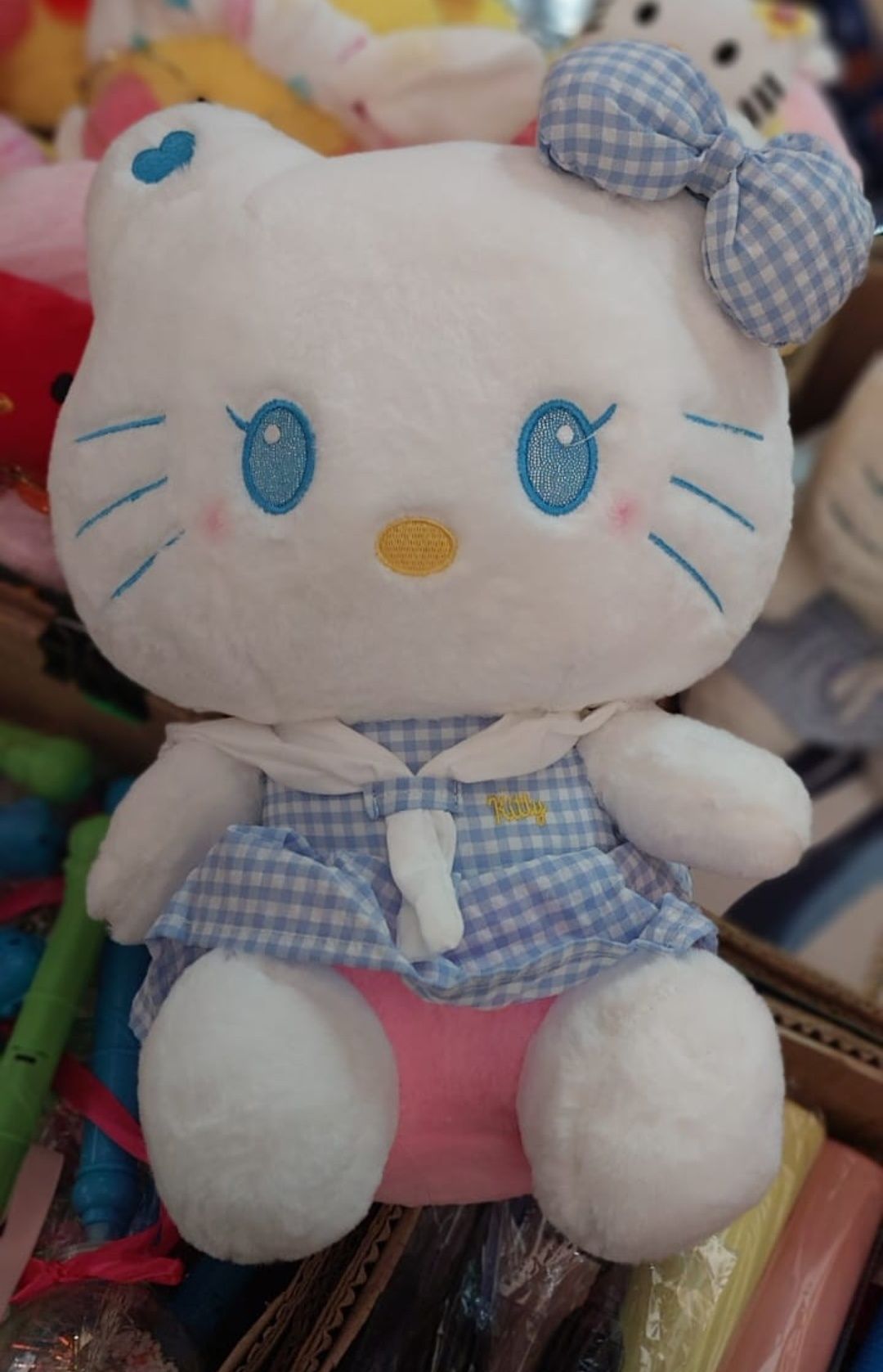 Мягкая игрушка Китти 45см Плюшевая кошечка Hello Kitty игрушка котик