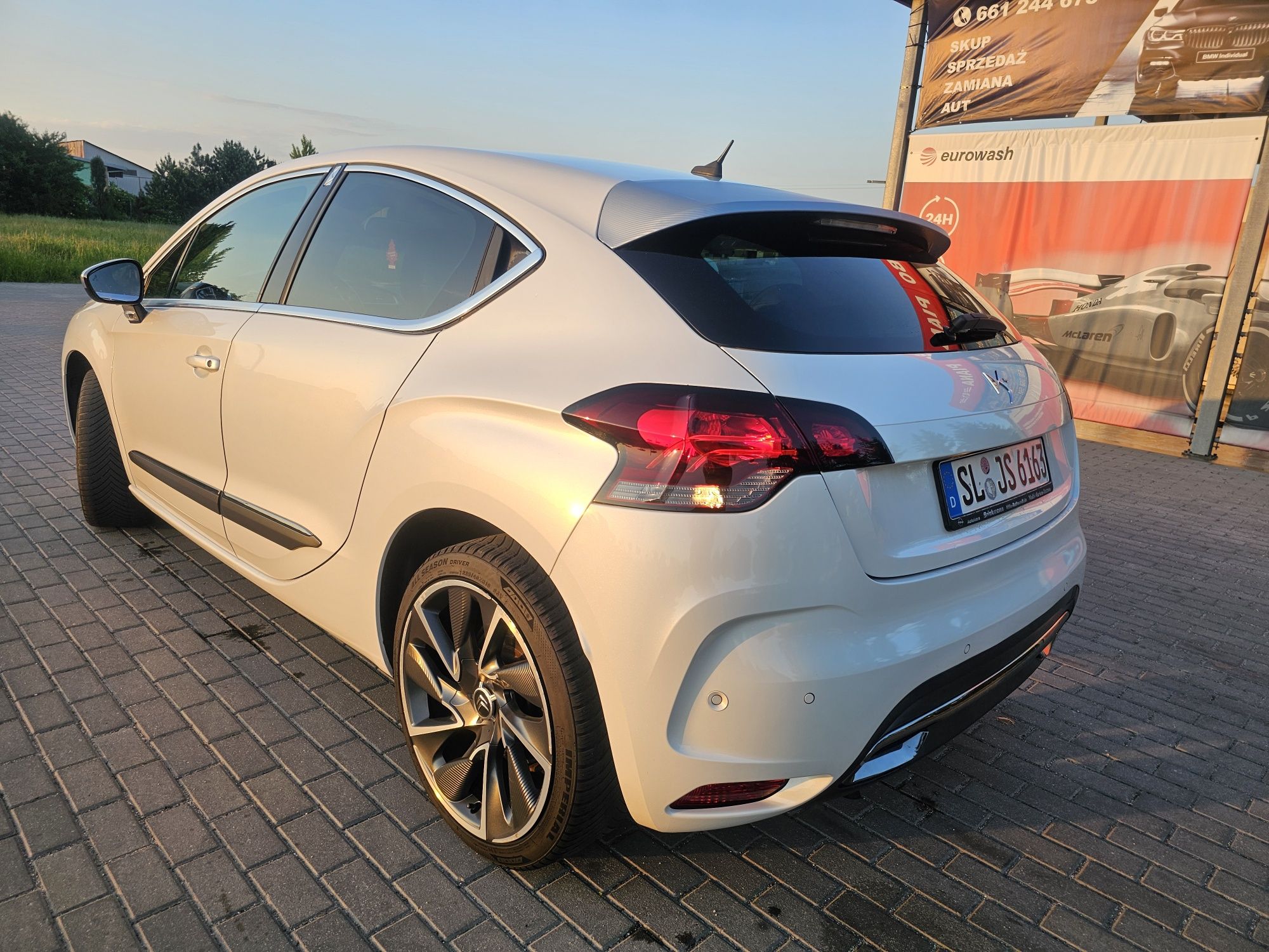 Citroen Ds4 1.6i Biała Perła  Zadbany  Opłacony zamiana