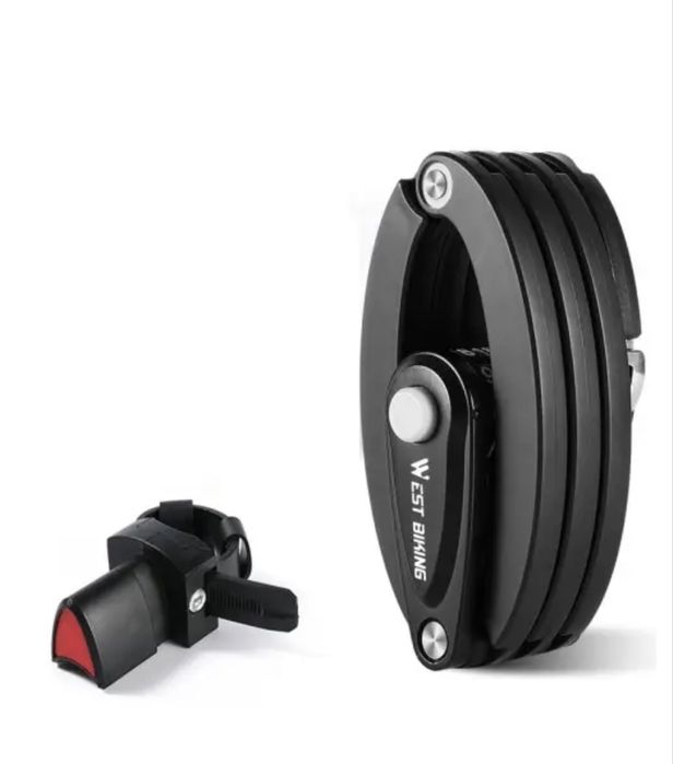 Замок велосипедний West Biking Code Folding Lock