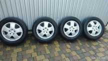 Продам оригінальні диски mercedes 5/112 разом з резиною dunlop 205/65/