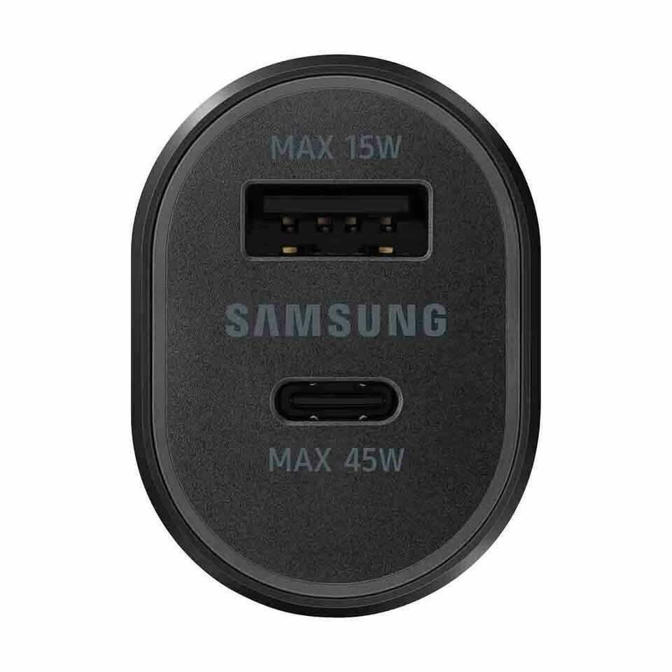 Авто зарядка Samsung Super Fast Dual Car Charger (45W+15W) EP-L5300