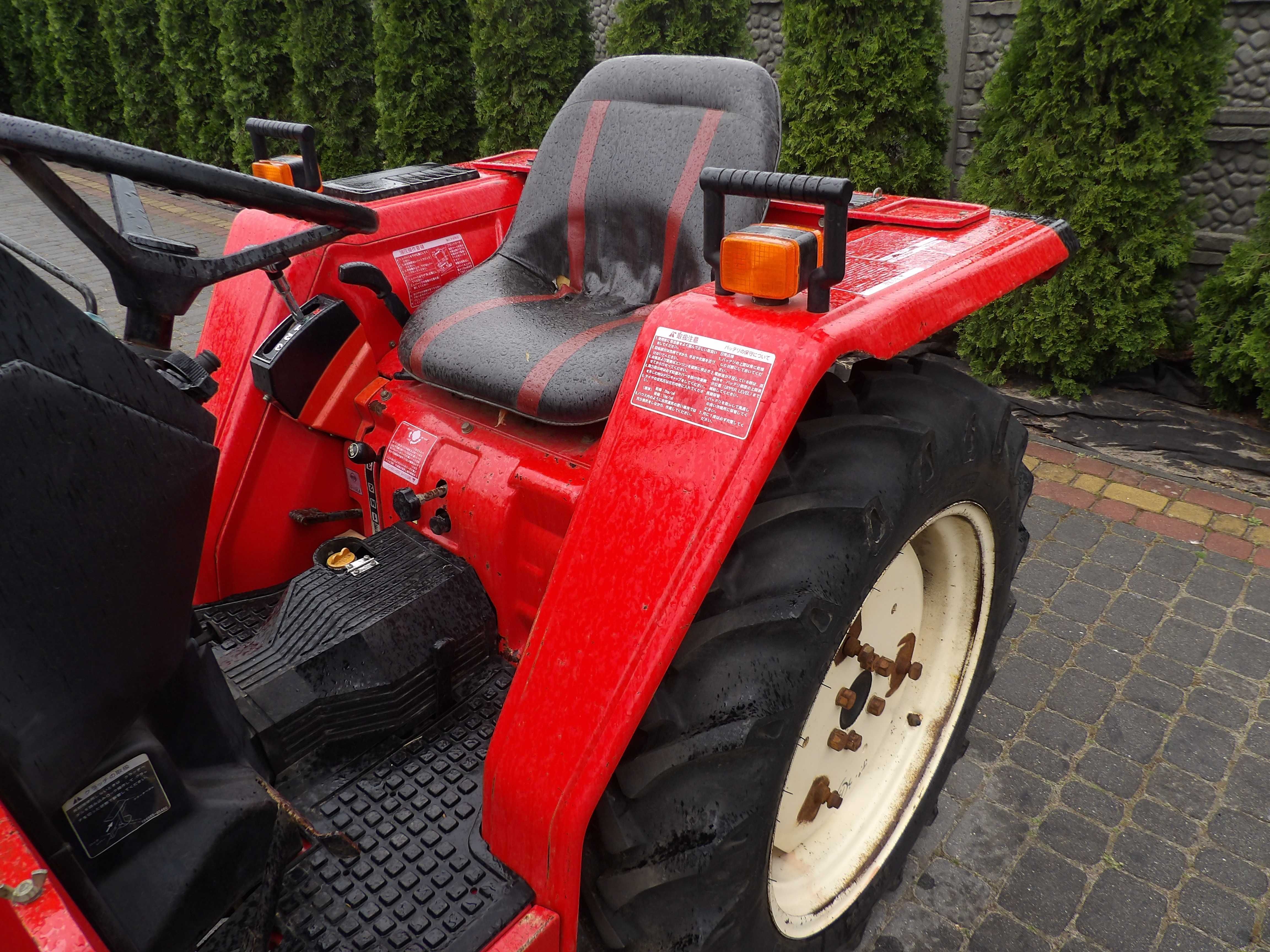 Yanmar F18 D 4x4 mini traktorek glebogryzarka kubota iseki mitsubishi