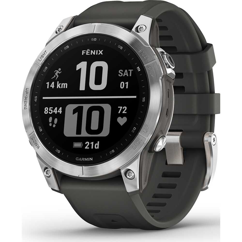 Garmin Fénix 7 (47mm) - Silver - SELADO - 3 ANOS DE GARANTIA