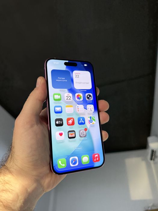 Apple iphone 16+ 128 gb рожевий 90% айфон 16 плюс