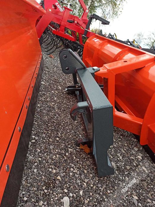 Wzmocniony PŁUG DO ŚNIEGU śnieżny Euro-ramka TUZ Wózka widłowego Dowóz