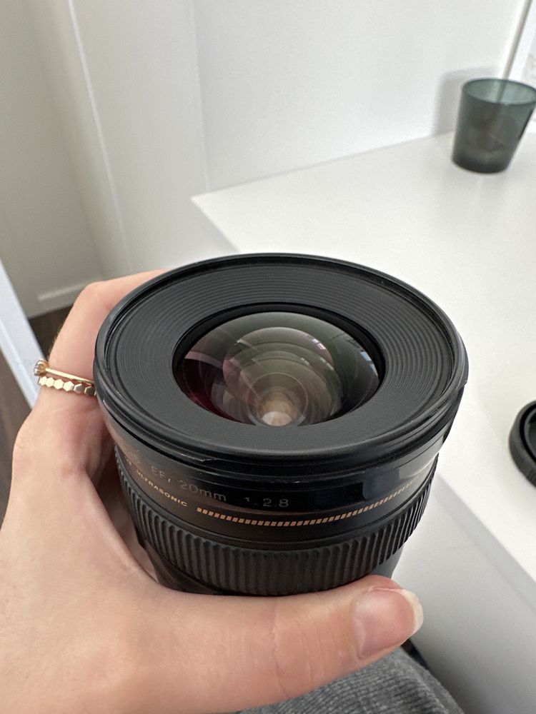 Lente canon ef 20 mm 2.8