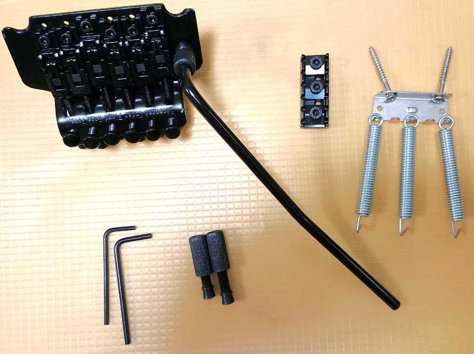 Струнодержатель с тремоло Floyd Rose для электрогитары (см. все фото)