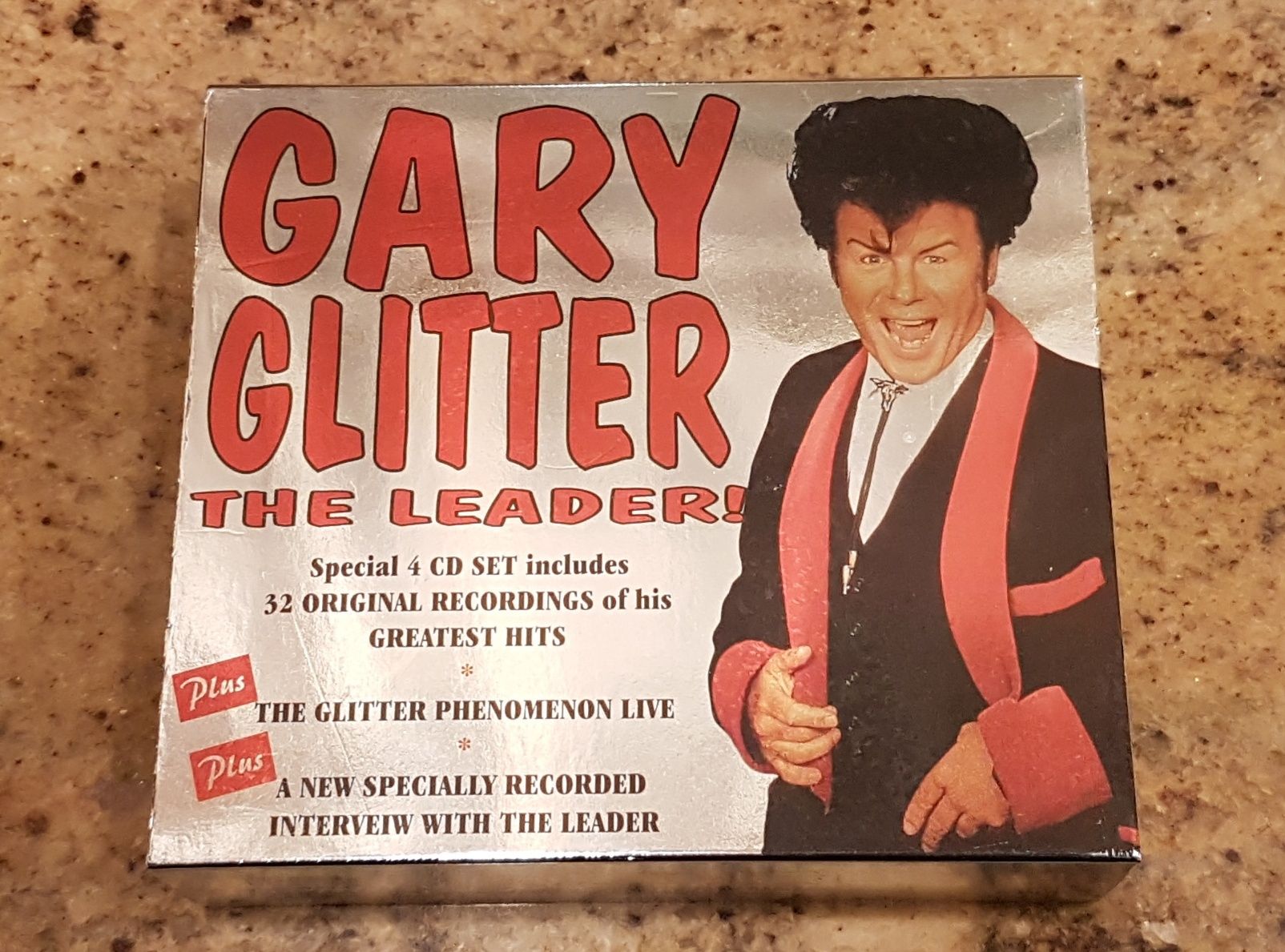 Gary Glitter The Leader! Zestaw płyt CD.