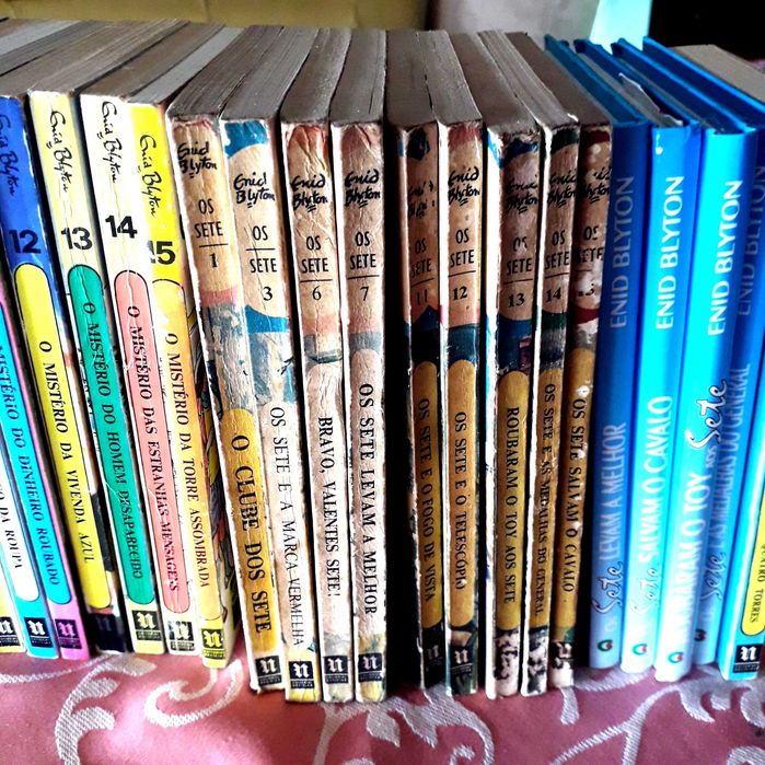 Enid Blyton  -  Séries Mistérios / Os Sete / Colégio das Quatro Torres