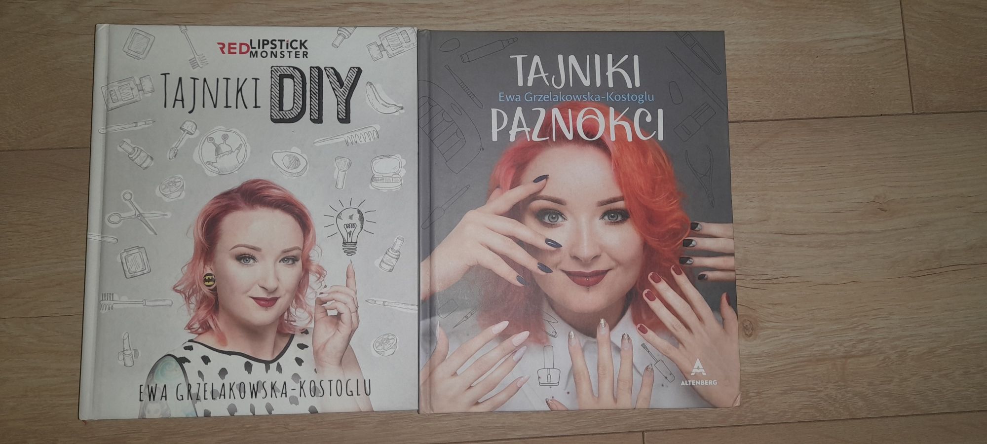 Tajniki DIY Tajniki paznokci dwie książki