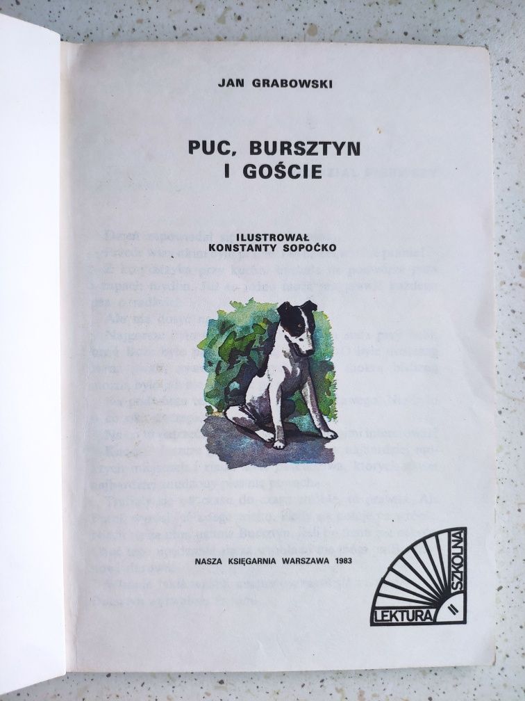 Puc, Bursztyn i goście * J. Grabowski * PRL * wyd. z 1983