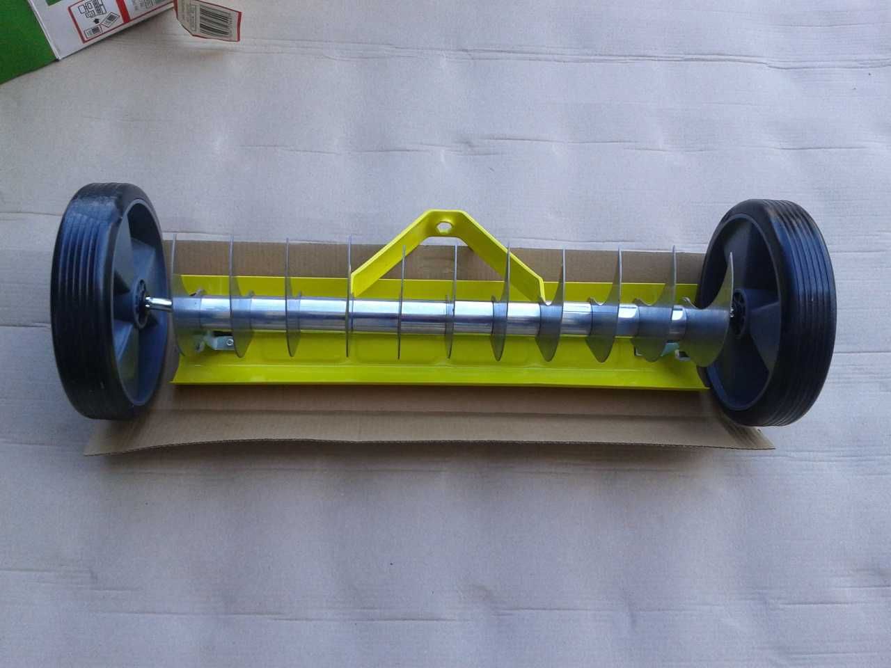Country Side WERTYKULATOR ręczny na kółkach 32 cm trzonek 180 cm NOWY