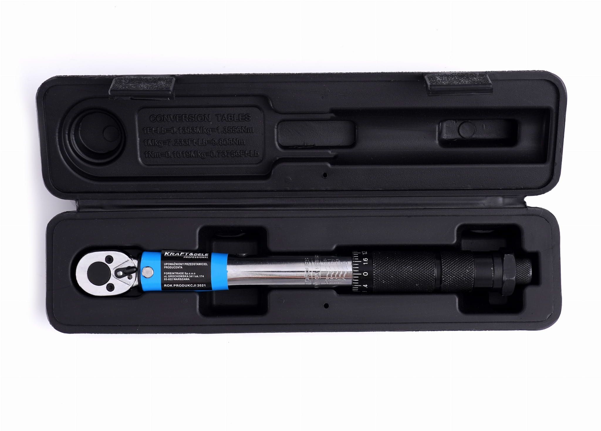 Klucz dynamometryczny 1/4" KD10392