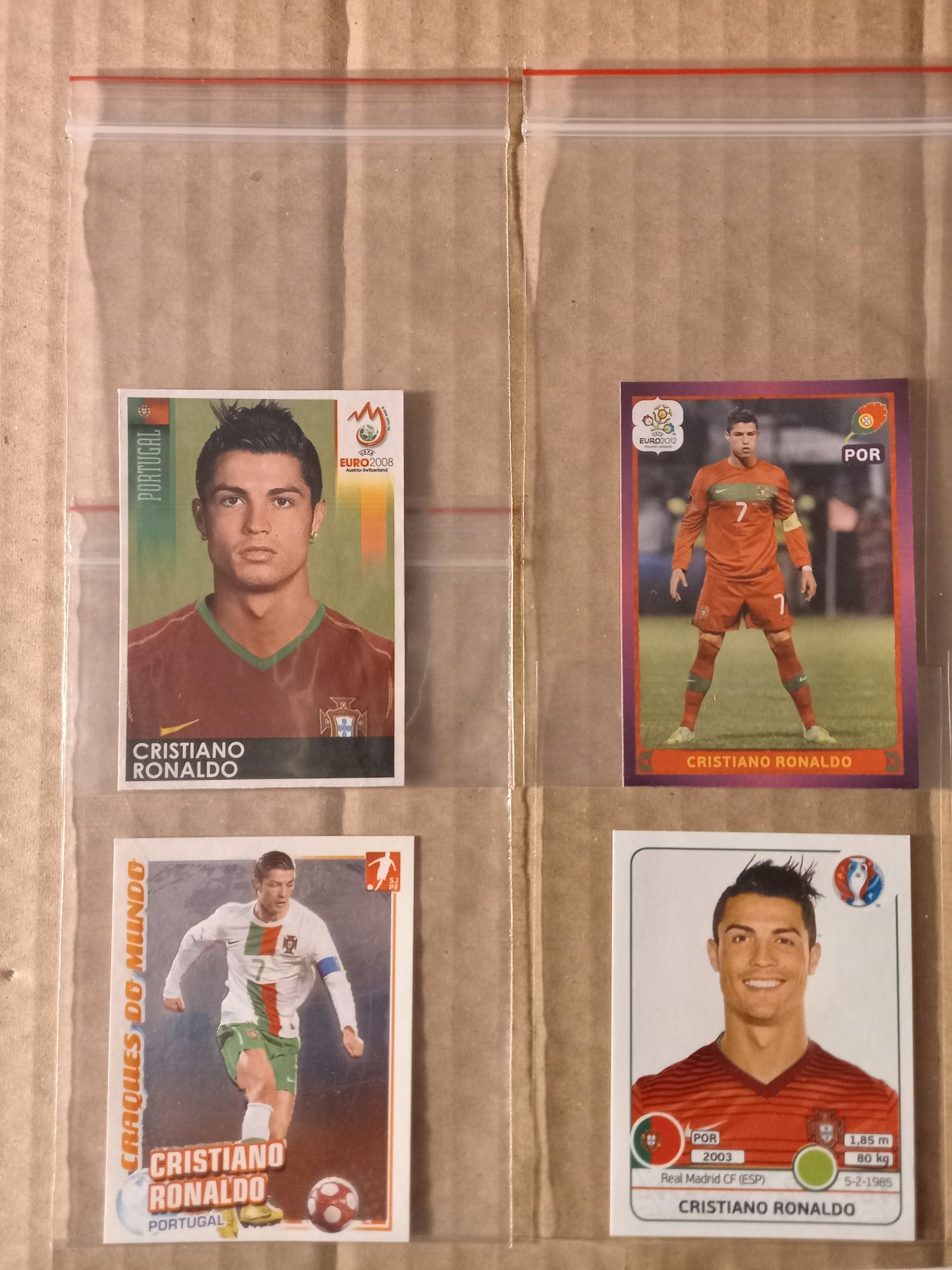 Lote Cromos Cristiano Ronaldo (Promo!)