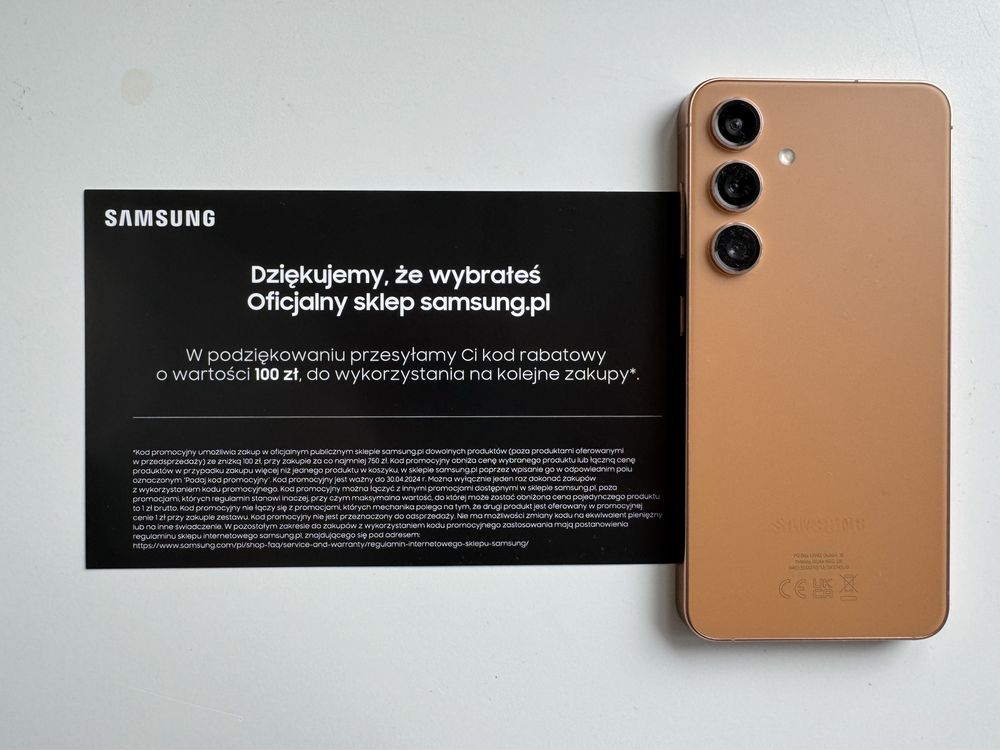 Samsung Galaxy S24 256GB pomarańczowy