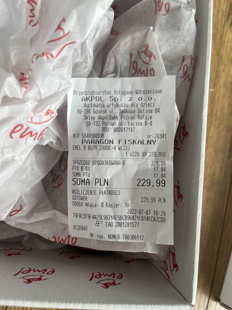 Buty buciki sandały półbuty Emel 21 pudrowy roz