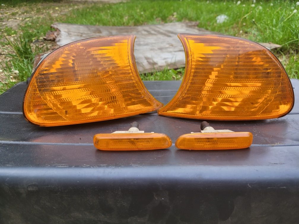 Lampy tył + kierunkowskazy przód bmw e46 coupe