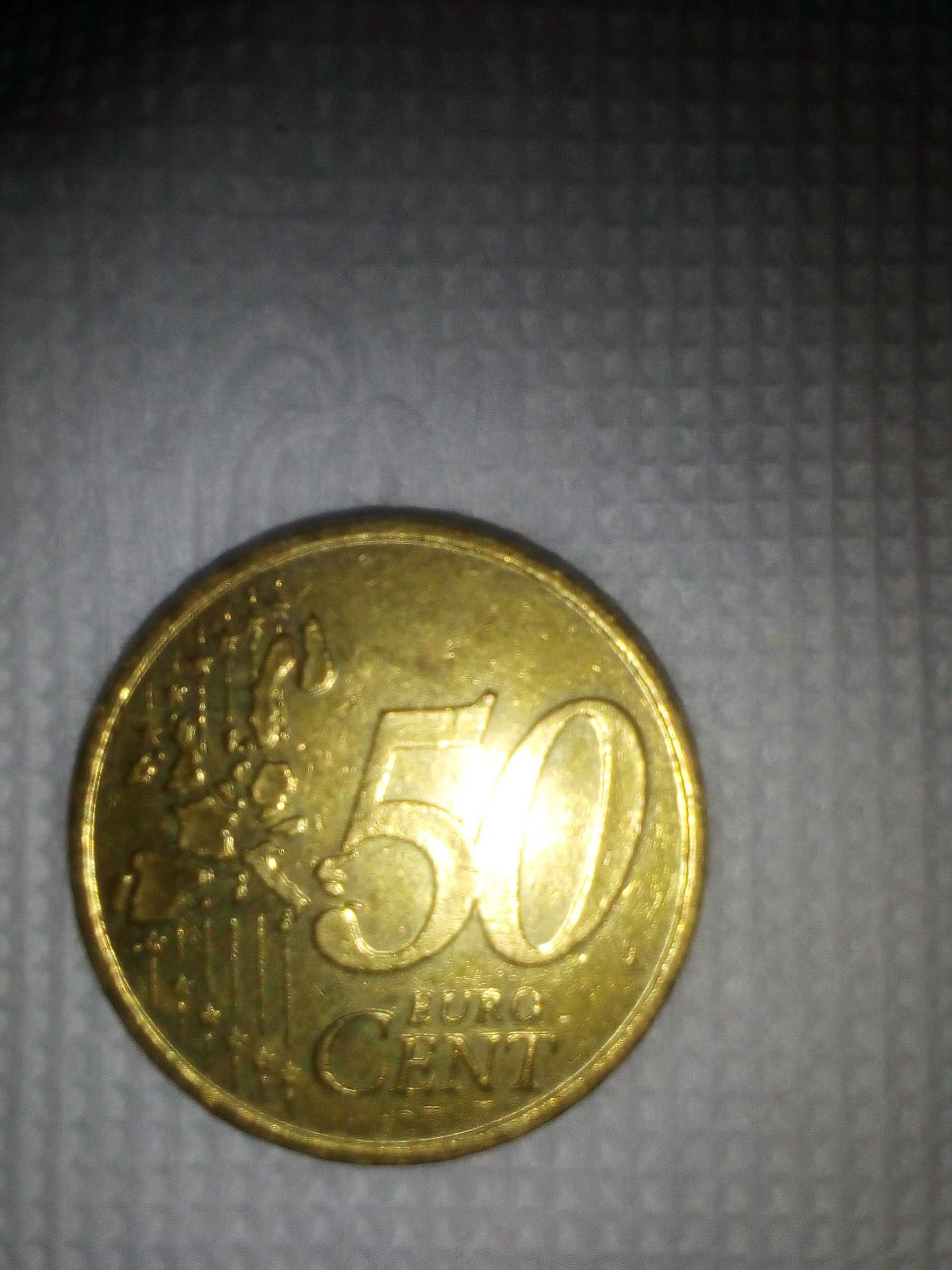 Euro cent, fifty cent 50