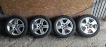Alufelgi z oponami 16" AUDI orginał