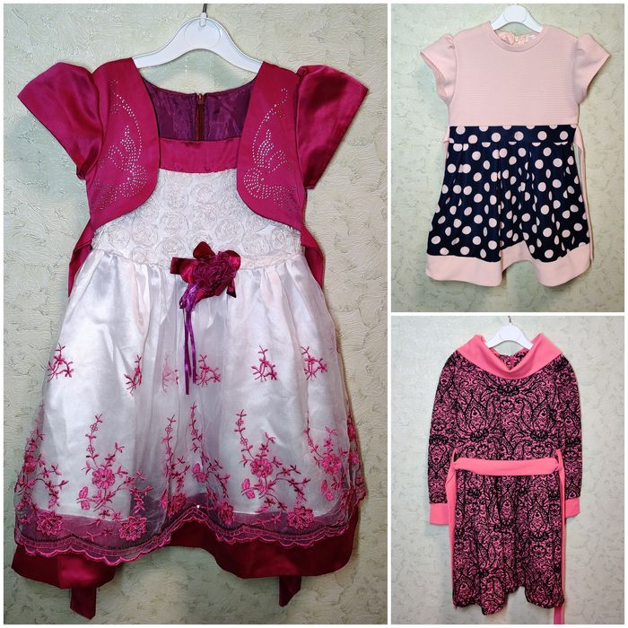 Сукні на дівчинку 4-5 років по 100 грн