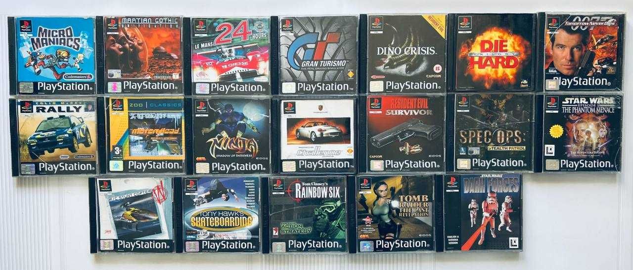 UMD-Диски для PSP, диски для PlayStation 1, картриджі PlayStation Vita