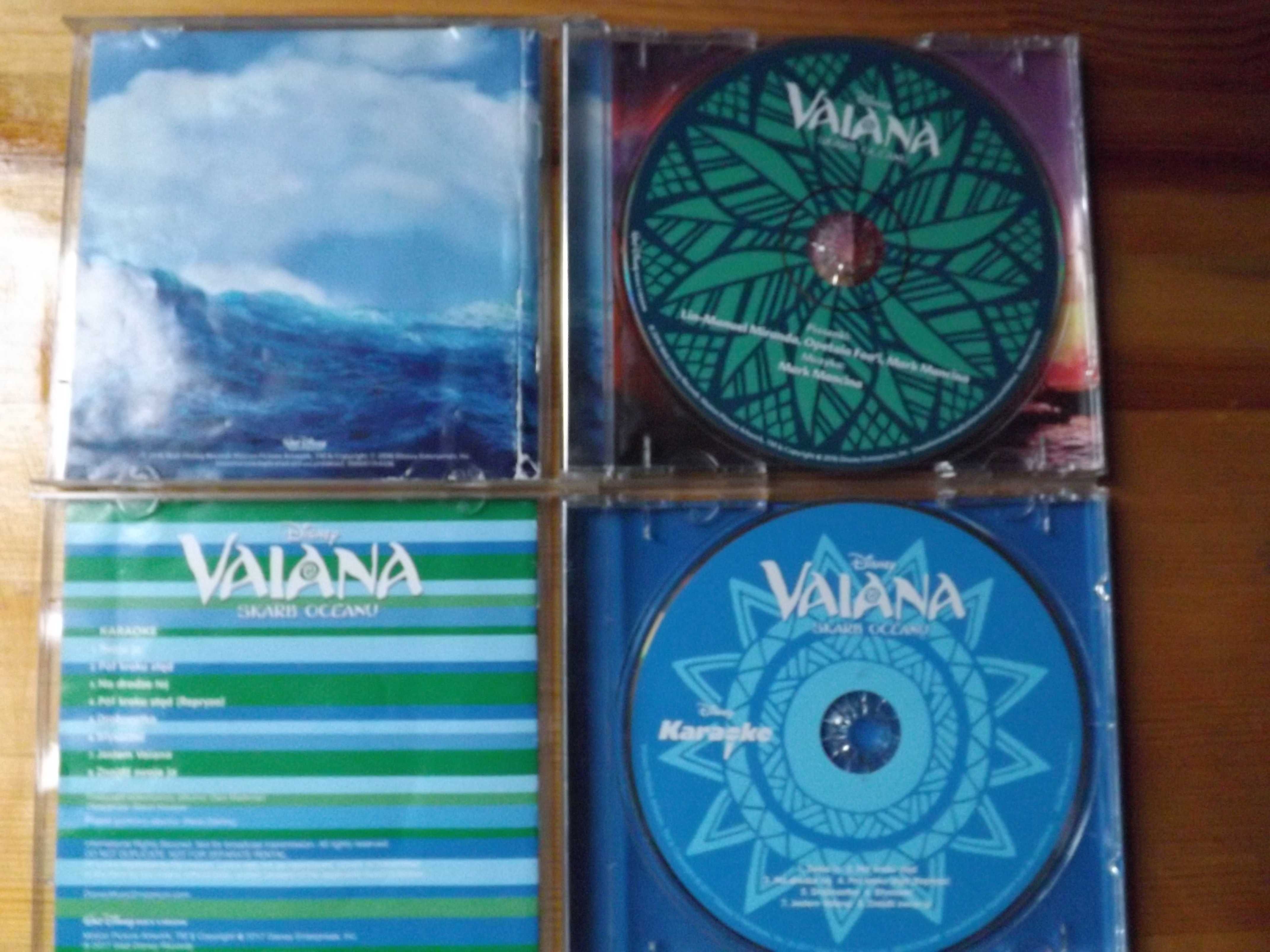 Vaiana skarb oceany muzyka filmowa karaoke bajka