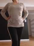 Sweter ozdobny r 44-46