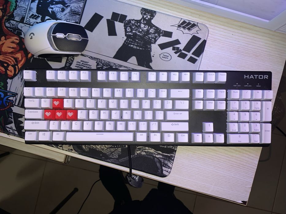 Кастомная механическая клавиатура HATOR STARFALL RAINBOW