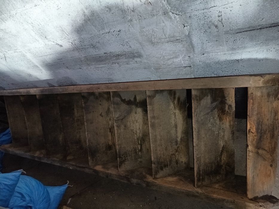 Stare schody drewniane