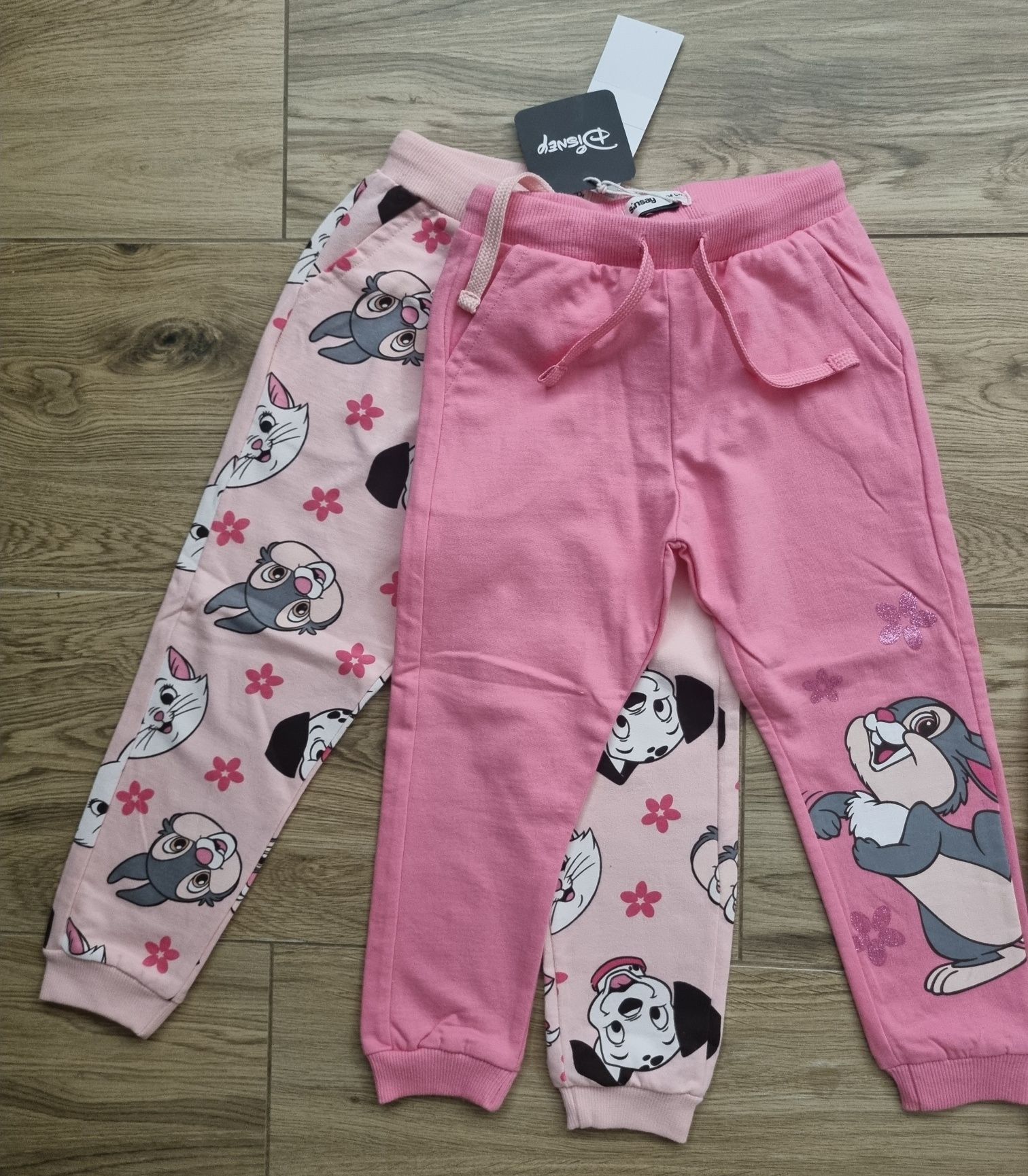 2 x 2-pak Spodnie dresowe dla dziewczynki rozm. 104 / Disney / Sinsay