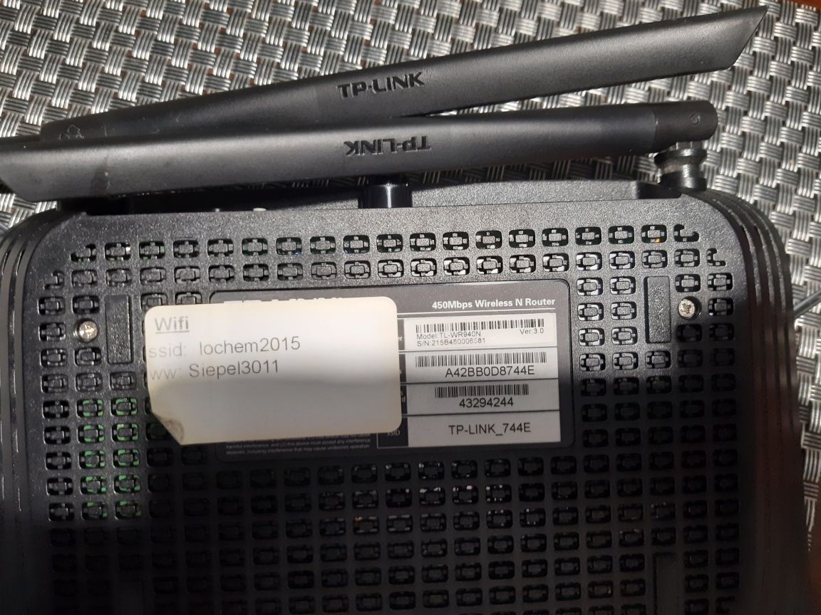 TP Link 450 Mbps Wireless N Router
