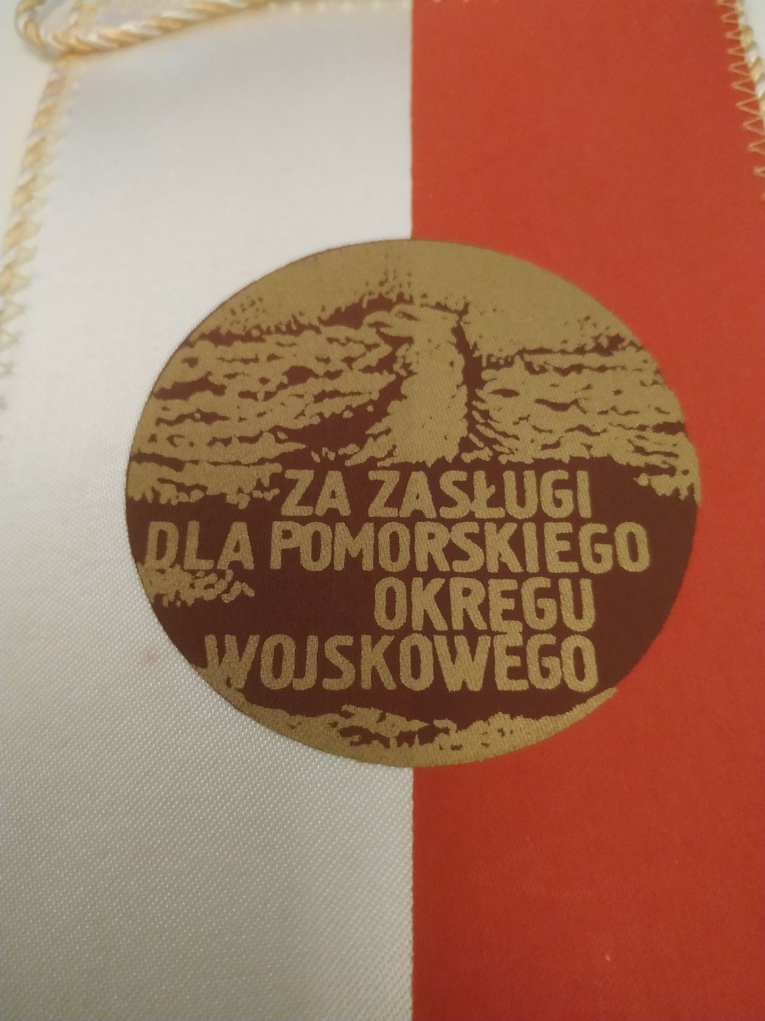 Proporczyki Wojskowej Komendy Uzupelnień Koszalin XXV lat