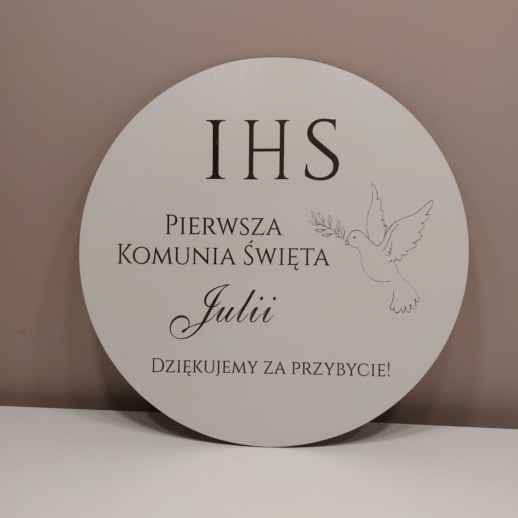tablice powitalne,tabliczki  komunia święta chrzest święty roczek