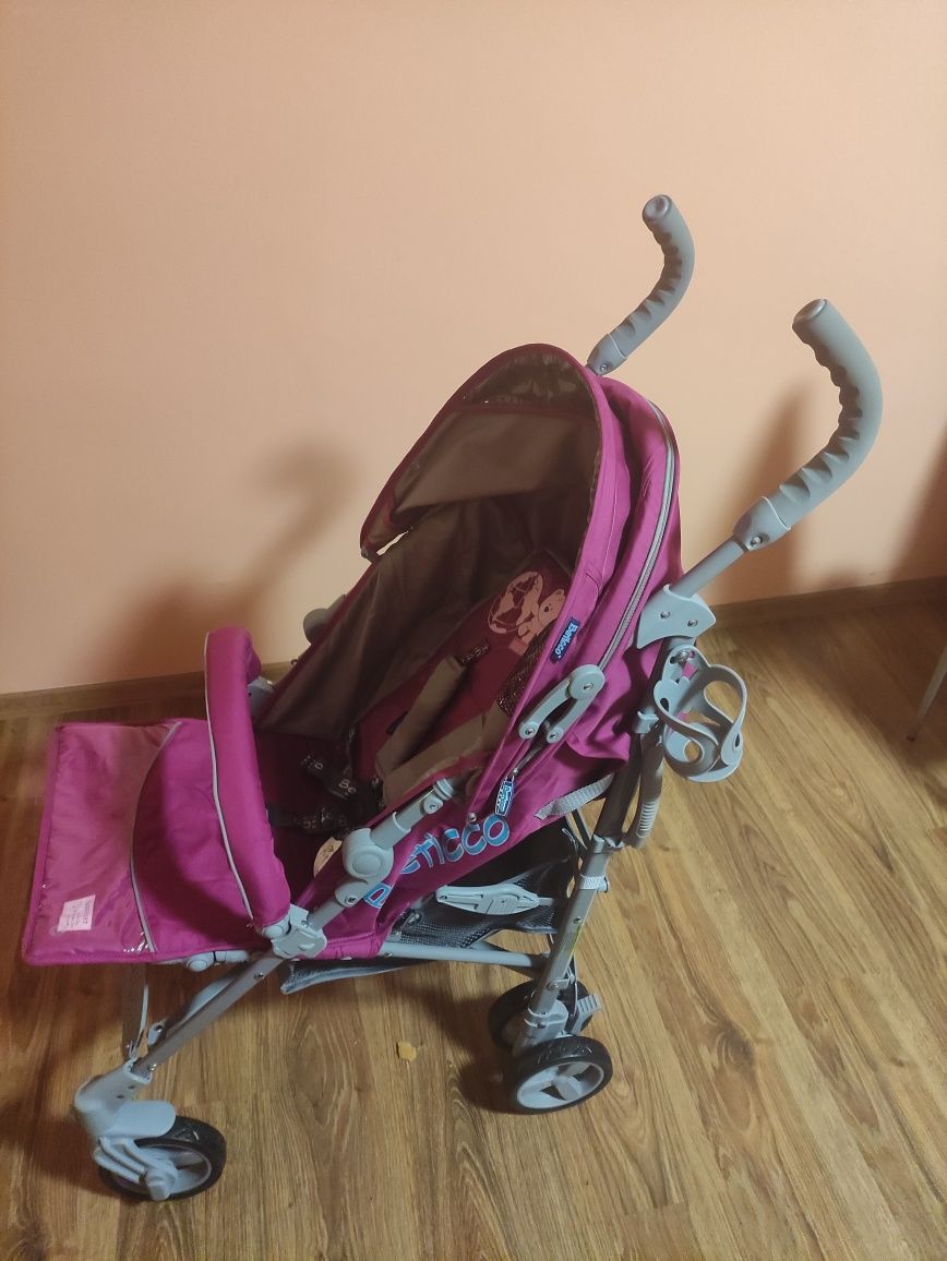 Wózek spacerowy Beticco Baby  Traveler różowy