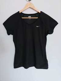 Damski t-shirt/koszulka treningowa NIKE Dri-Fit - czarny, rozmiar XL