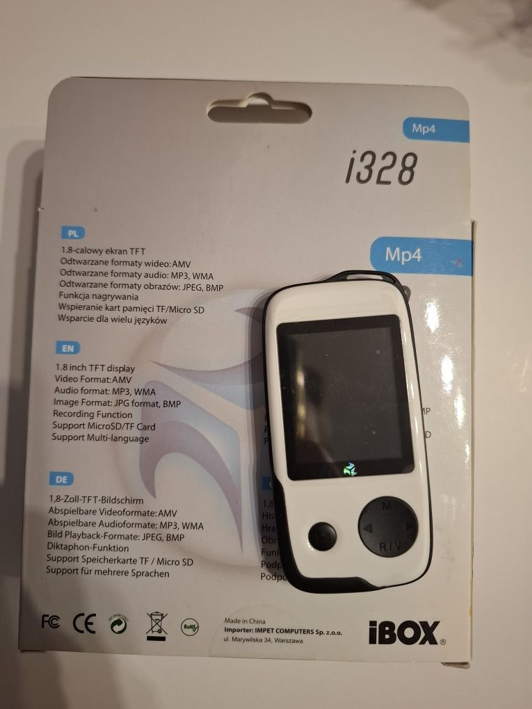 Ibox i328 odtwarzacz MP4,