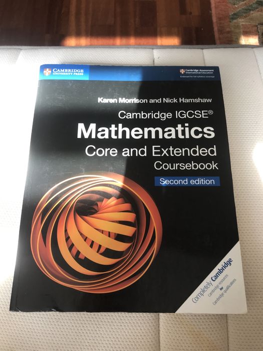 Cambridge IGCSE Mathematics Core and Extended